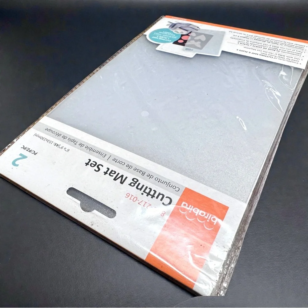 NWT Bira Craft Cutting Mat Set + Plate S for Bira 6” Die Cutting Machine | NWT